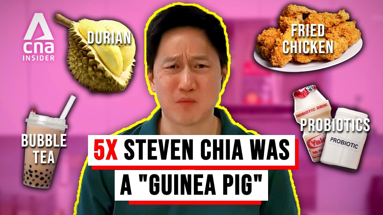 5 Craziest Diet Challenges By Steven Chia For Talking Point | CNA Insider Marathon