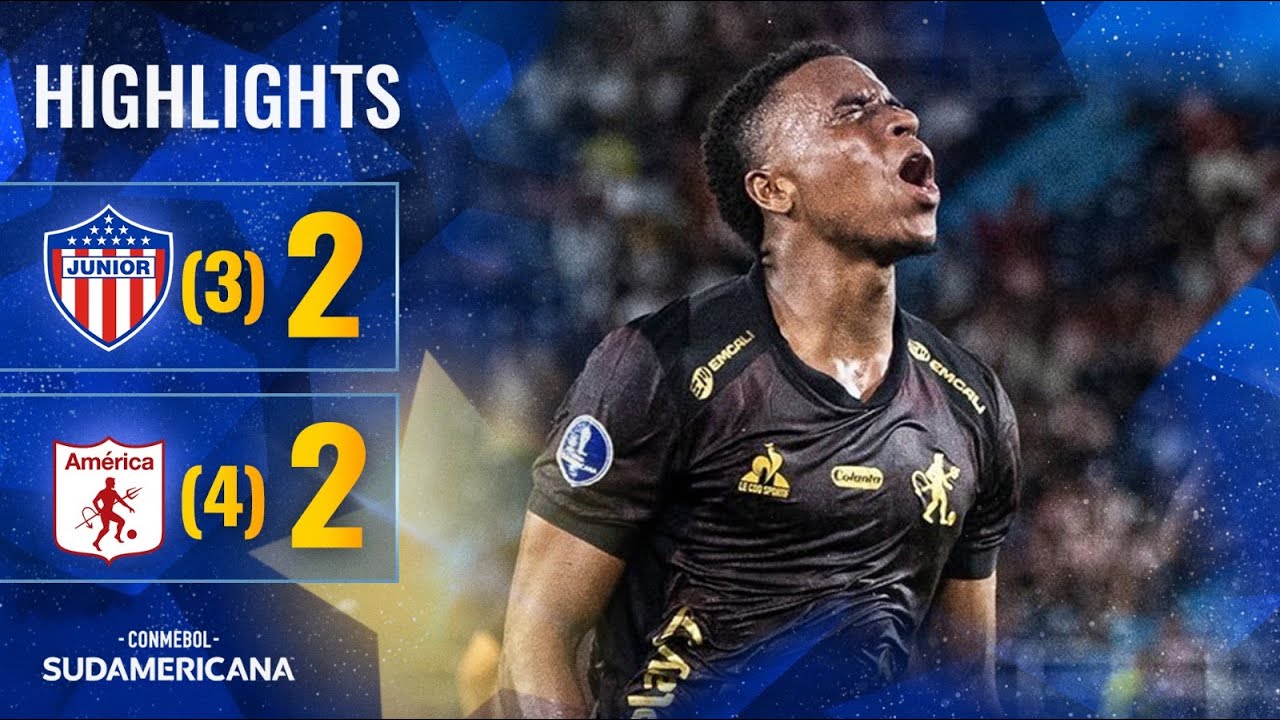 JUNIOR FC vs. AMÉRICA DE CALI I HIGHLIGHTS I CONMEBOL SUDAMERICANA 2025