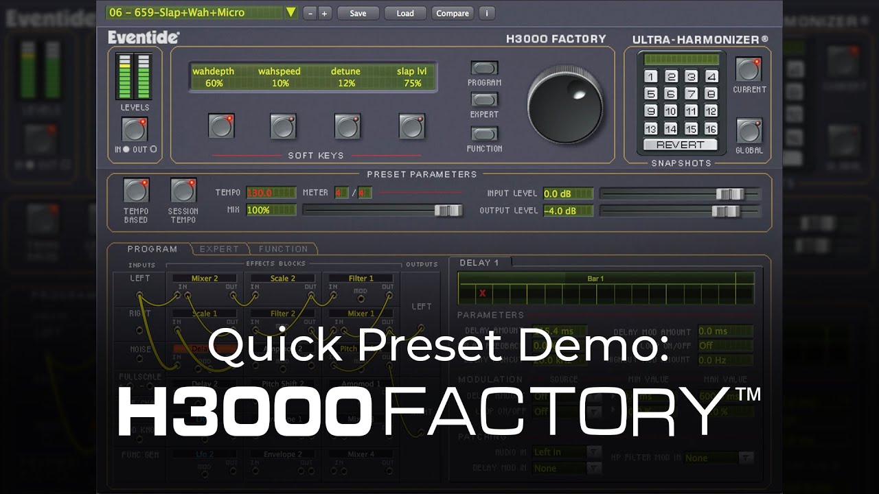H3000 Factory Presets Demo