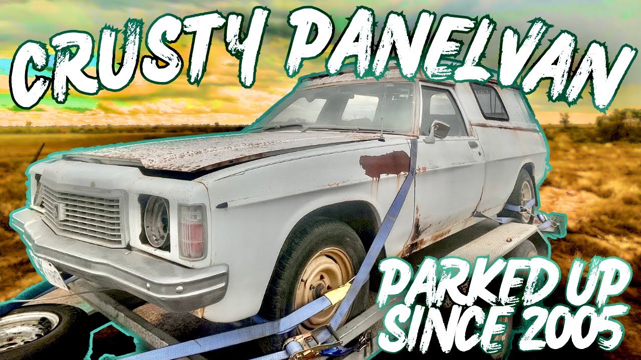 WILL IT RUN? Rusty HX Holden Panelvan - The Resto Shed