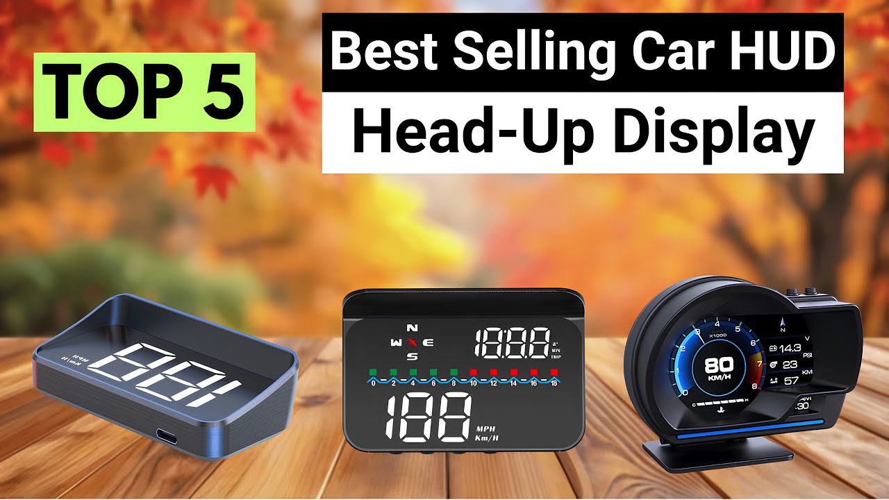 Top 5 Best Car HUD Head-Up Displays 2026 | Upgrade Your Driving Experience