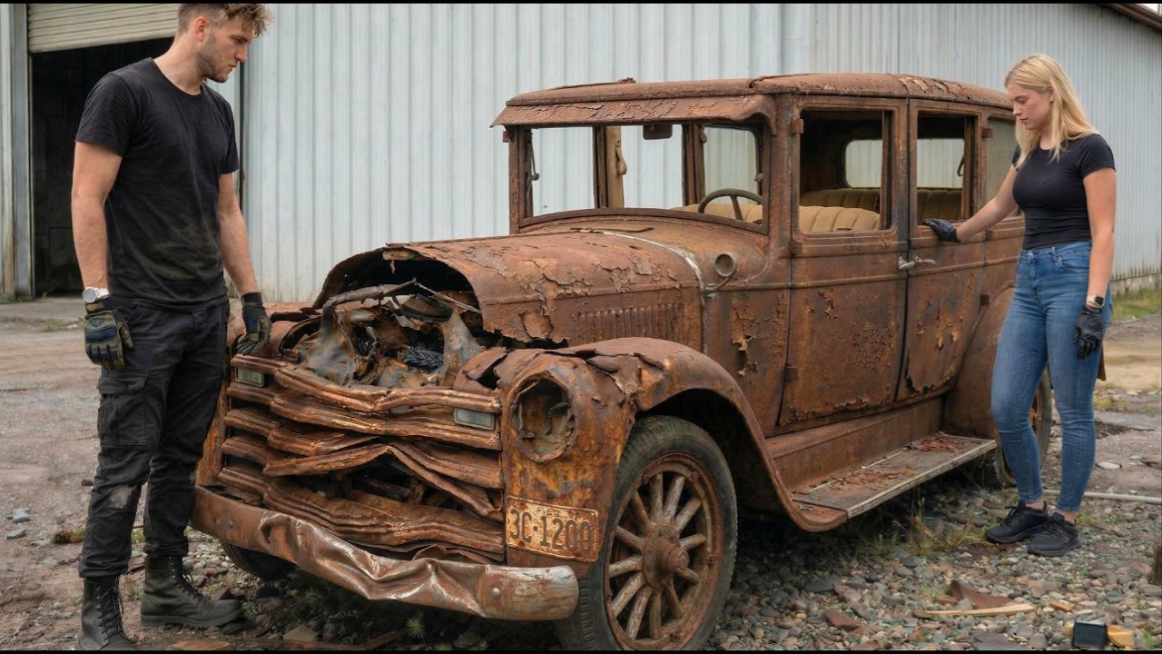 1923 Franklin Was Destroyed by Time | Complete Rebuild Process