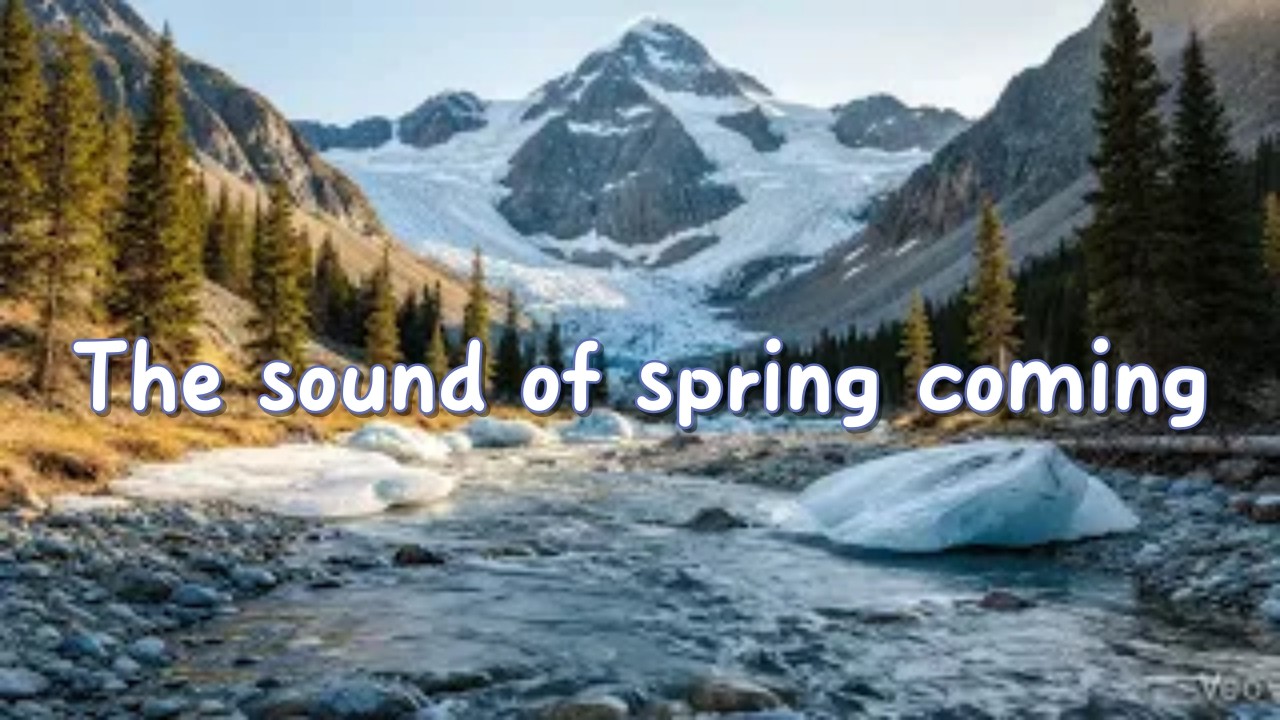 [ASMR] [4K] The sound of spring coming : beautiful nature, stress relief