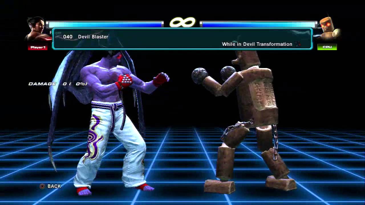 Tekken Tag Tournament 2 Kazuya Moveset