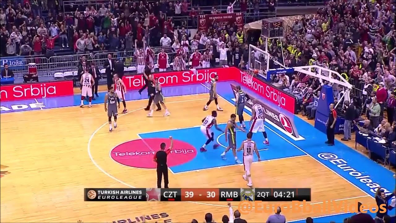 MAIK ZIRBES (CRVENA ZVEZDA) - EUROLEAGUE RS HIGHLIGHTS