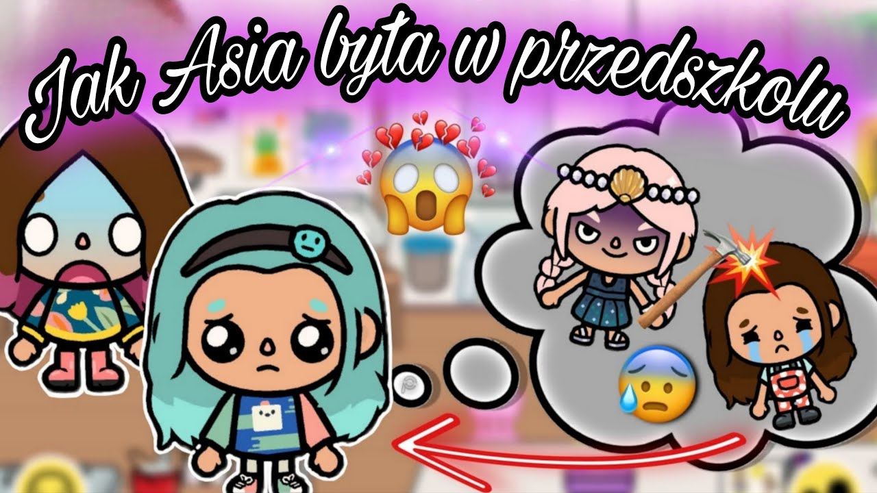 [CZĘŚĆ1] 😱 JAK ASIA BYŁA SZYKANOWANA W PRZEDSZKOLU |  TOCA BOCA HISTORYJKI PO POLSKU |