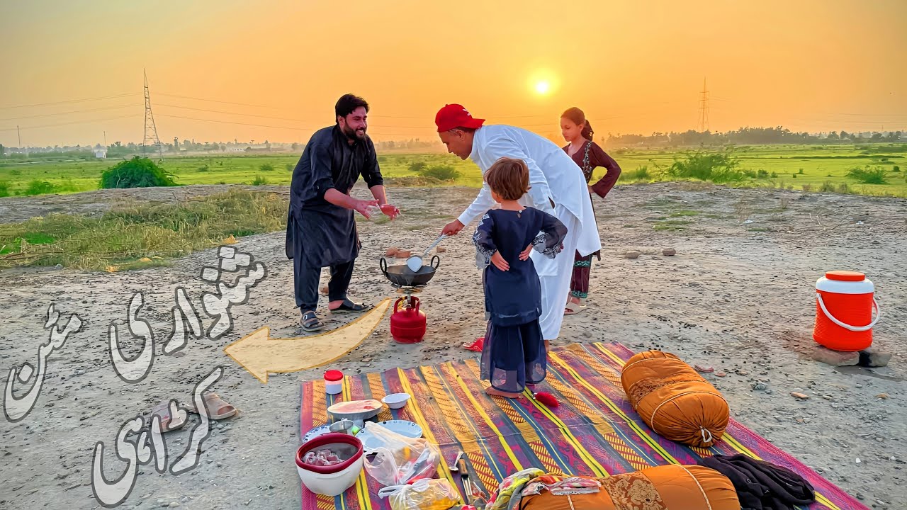 Shinwari Mutton Karahi Recipe Outdoor Cooking By Musa Khan! 😋🍖
