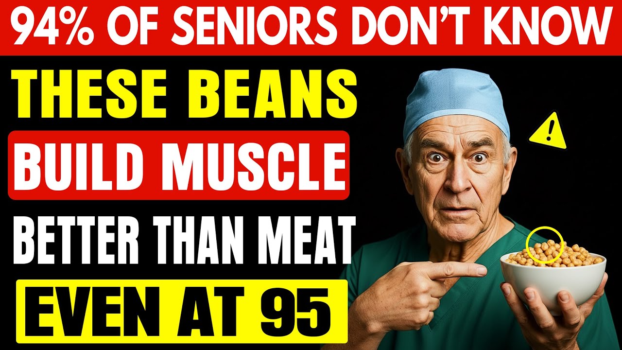 Over 60? THESE Beans Build Muscle Better Than Meat | Senior Vitality