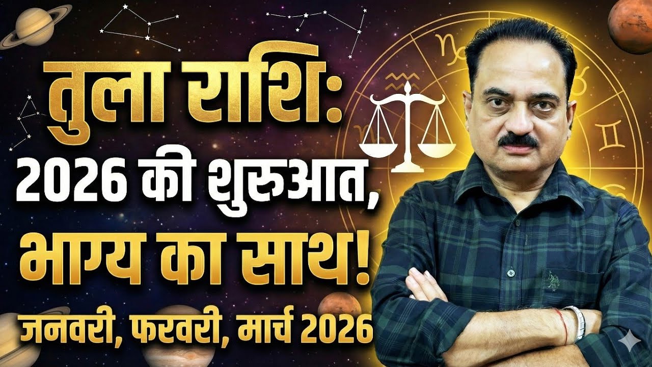तुला राशि 2026 की धमाकेदार शुरुआत | जनवरी, फरवरी, मार्च 2026 | Tula Rashi 2026 1st Quarter #tula