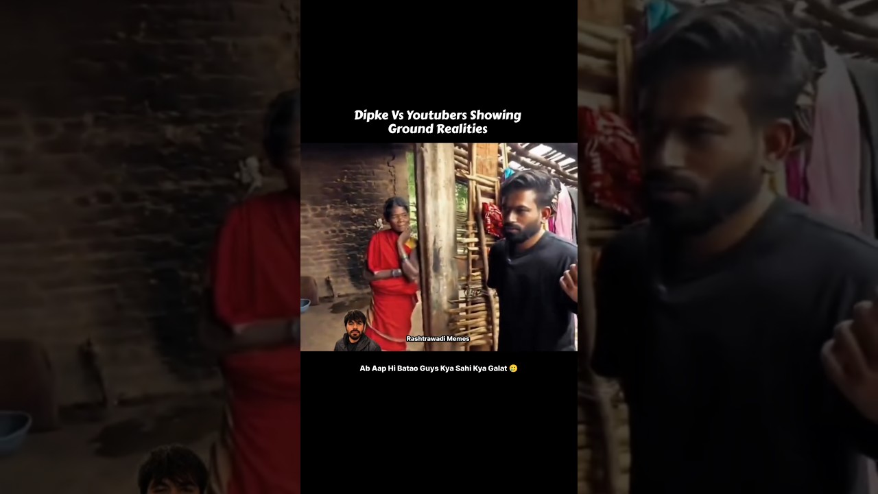 Abhijeet Dipke Vs Youtubers Showing Ground Realities 🤔 #shorts #shortvideo