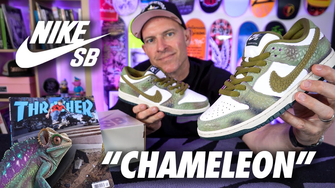 Nike SB Nike SB Dunk Low QS ‘Chameleon’ by Alexis Sablone Shoe Review!