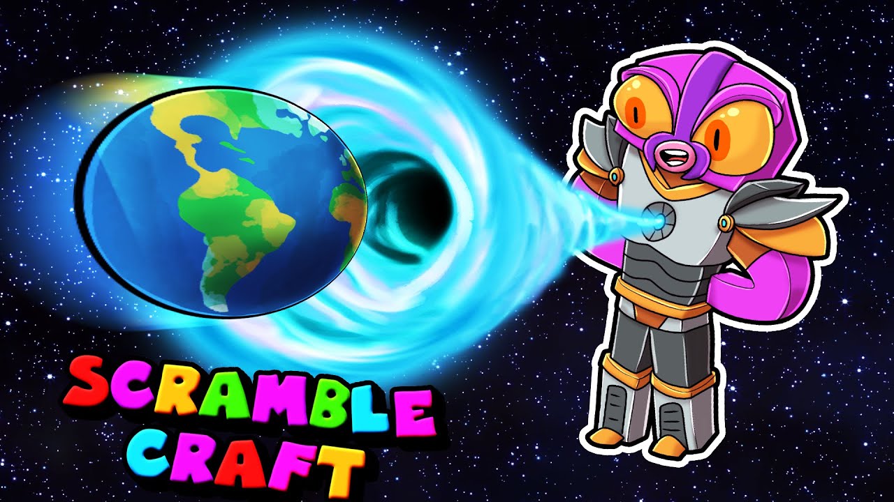 Crafting INFINITY Armor in Minecraft! (Scramble Craft)