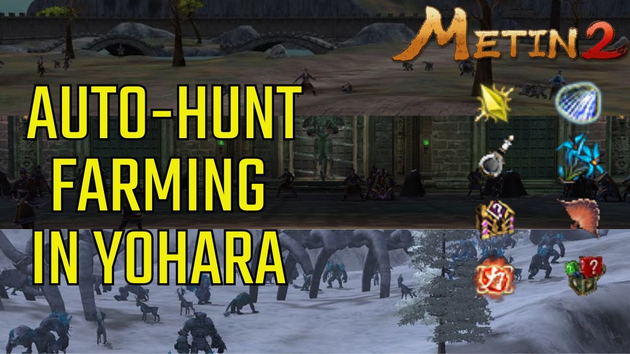 YOHARA GUIDE #2 - Auto-Hunt farming