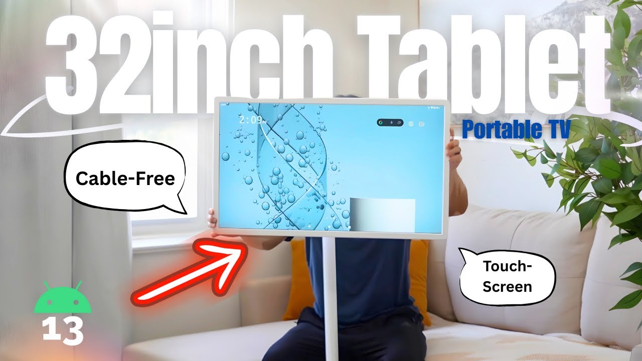 32-Inch Tablet You Can Use as a Portable TV! (KEFEYA TV)