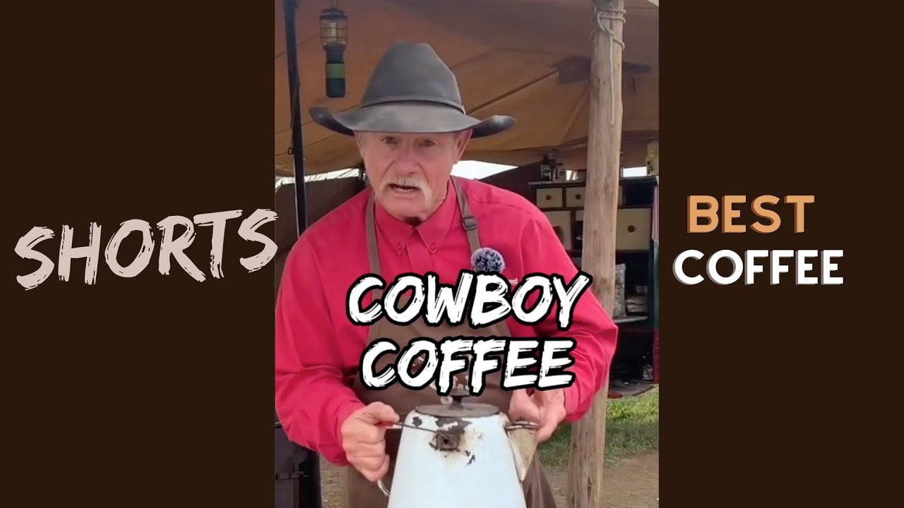 Cowboy Coffee- The Smoothest Cup You’ll Ever Have! #shorts