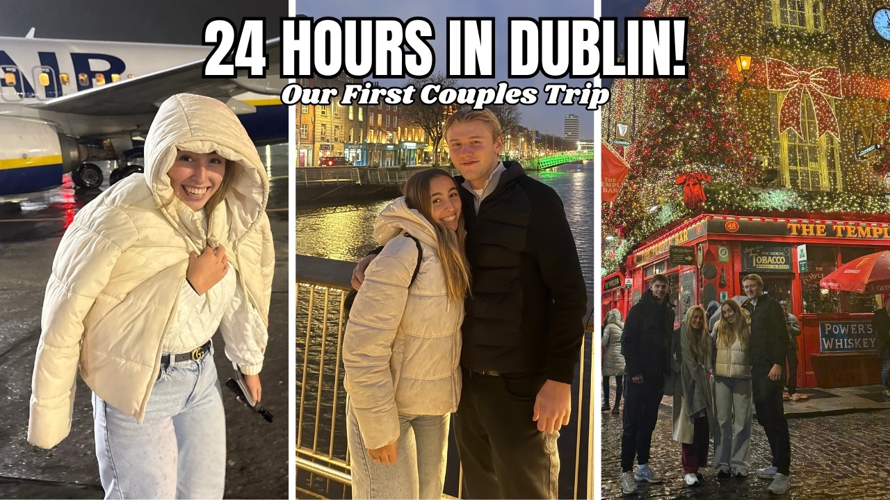 Наше первое путешествие вдвоем | Я сделала сюрприз своему парню | Dublin Vlog