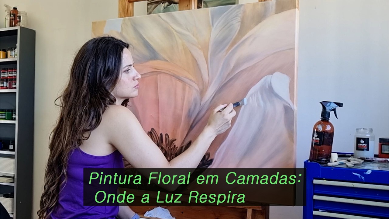 Como Preservar a Luz na Pintura Floral