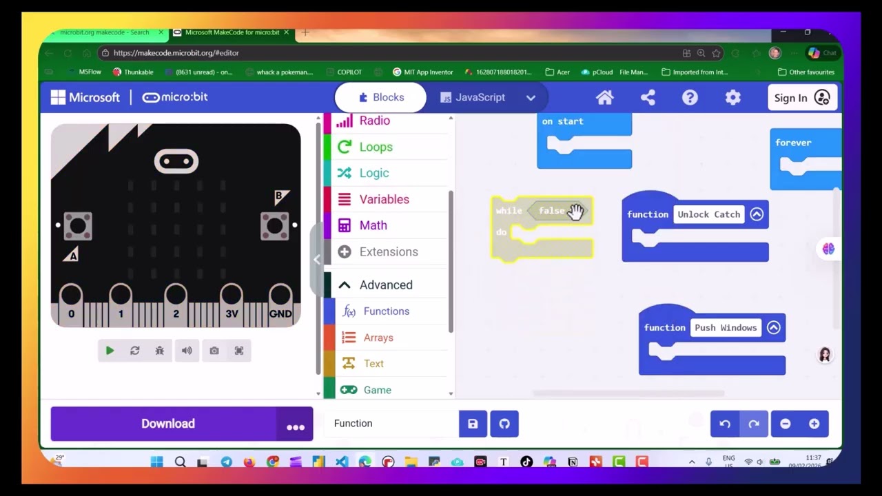 Unlock Micro:bit Magic with Functions 🚀 | Think Like a Programmer!