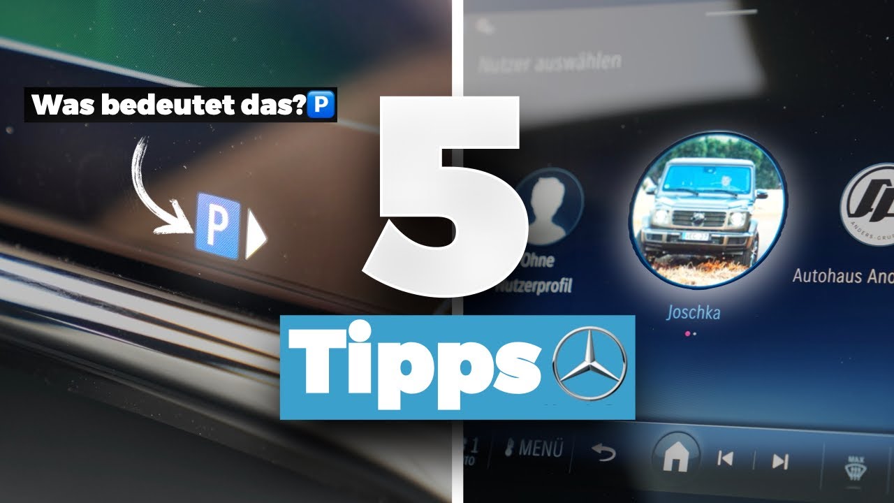 5 nützliche Mercedes-Tipps💡