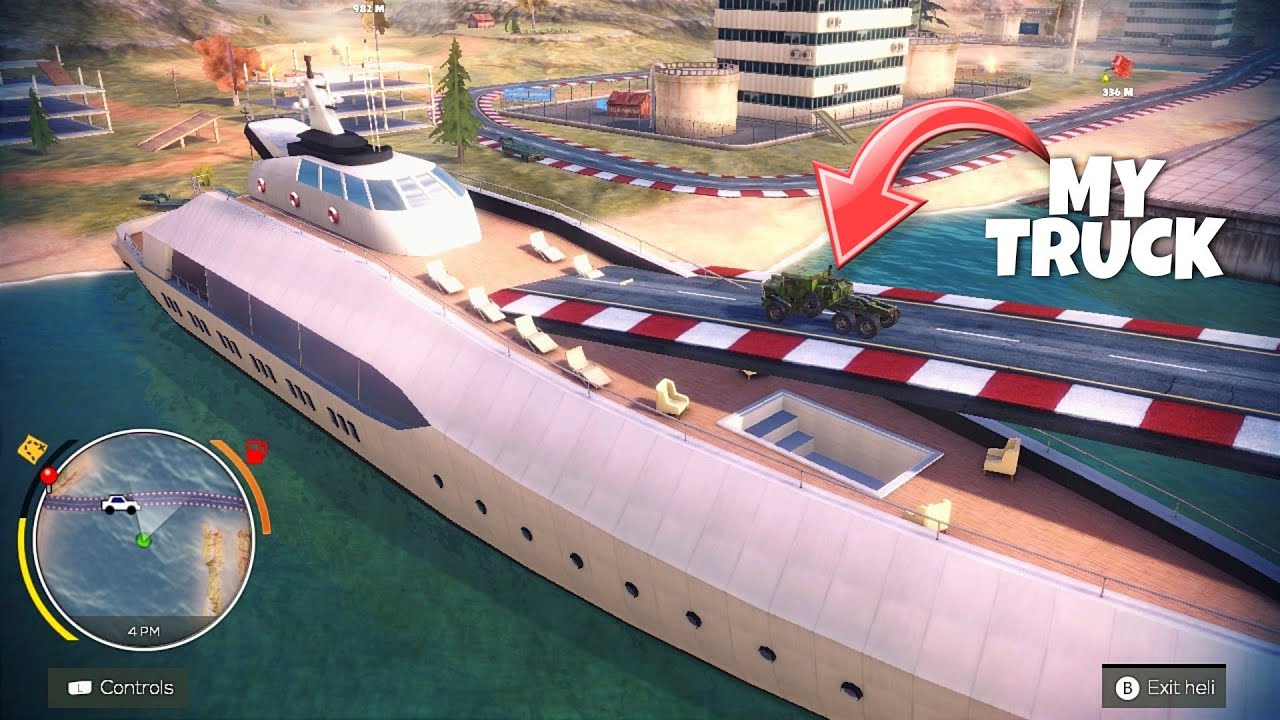 Bridge Through Big Cruiser Yacht | Off The Road Unleashed Nintendo Switch Gameplay HD
