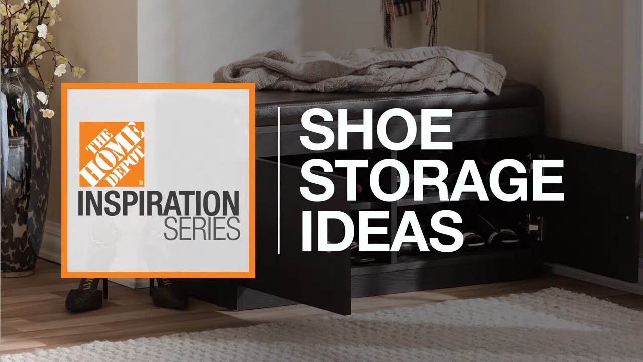 Shoe Storage Ideas | The Home Depot