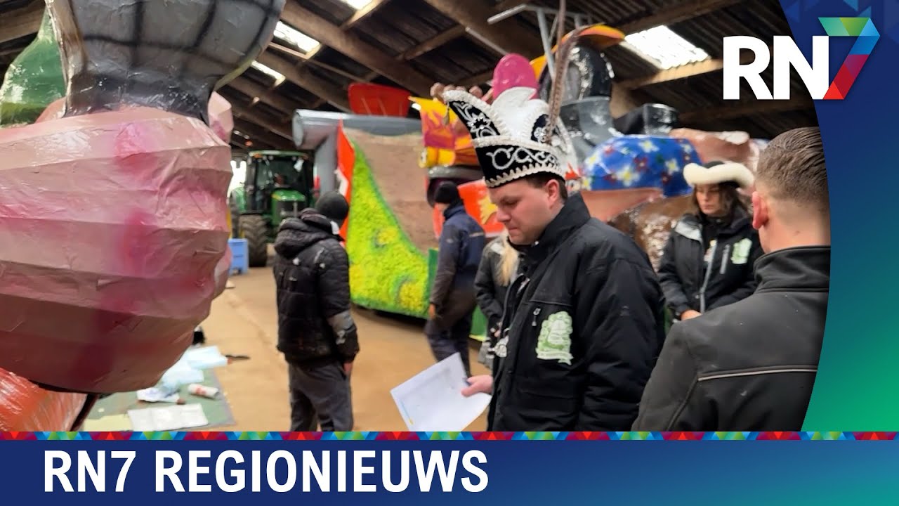 Carnavalswagens worden gekeurd op veiligheid  ||  RN7 REGIONIEUWS