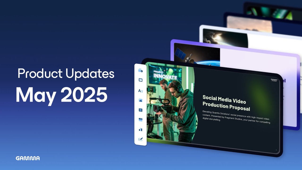 Gamma May 2025 Updates: New Brand, AI Image Editing, Smart Layouts & More!