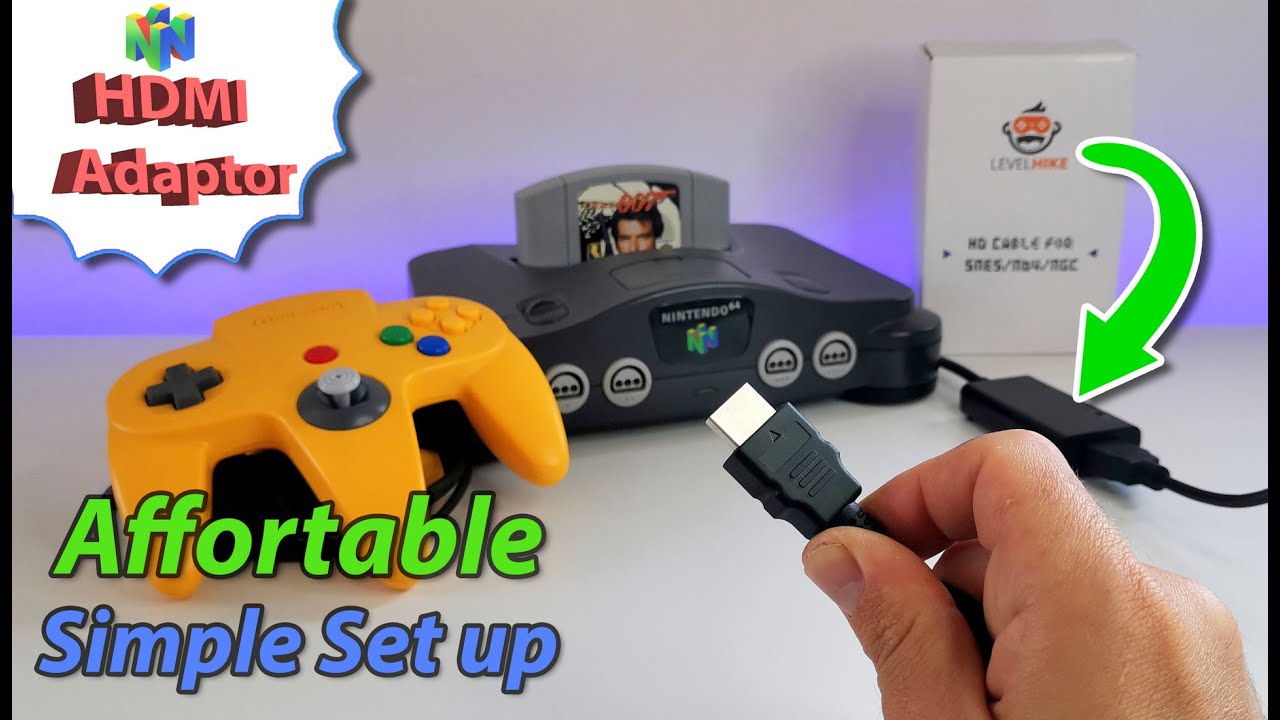The FASTEST Way to Get HDMI on Your PAL Nintendo 64 Console!