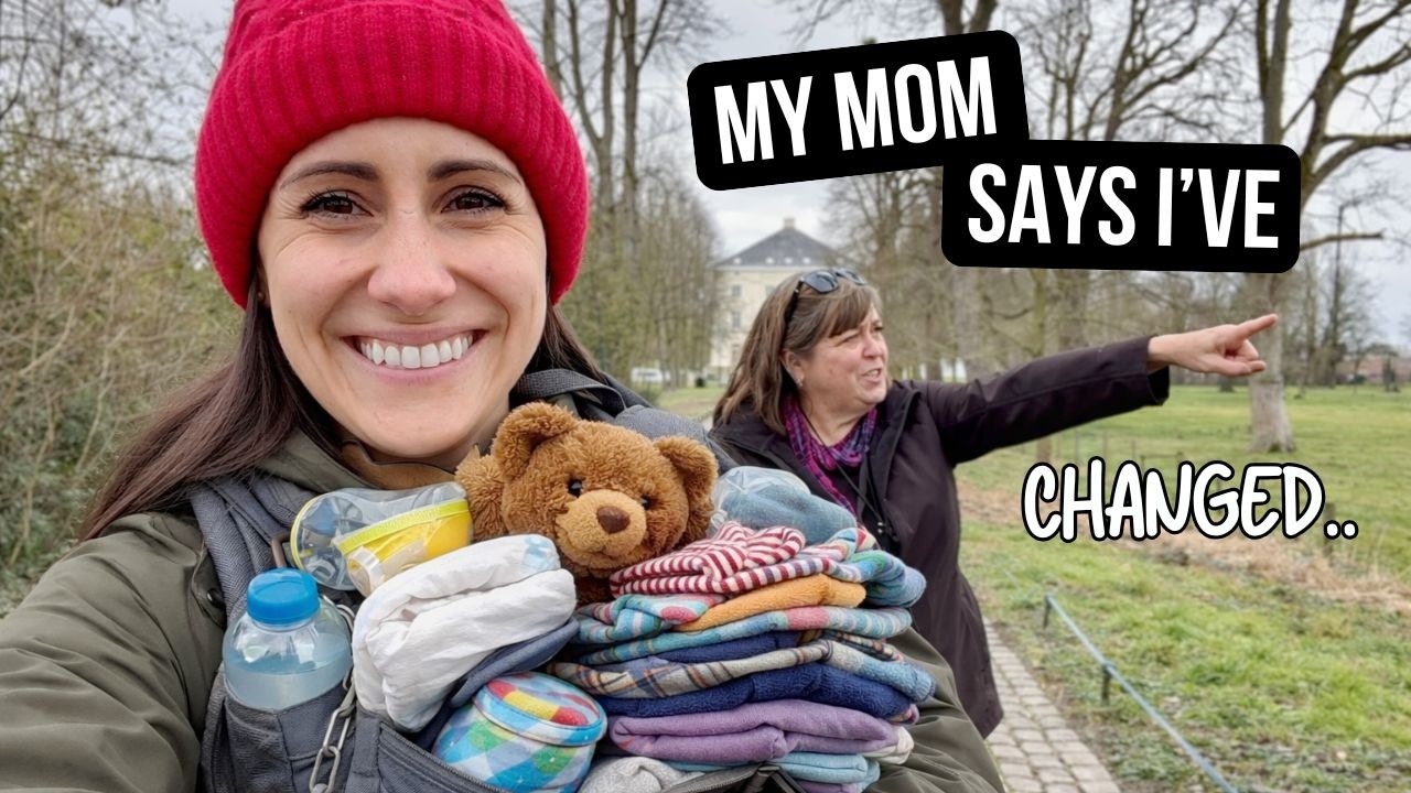 My Canadian mom is here! and apparently, I’m a very “German Mom” now…