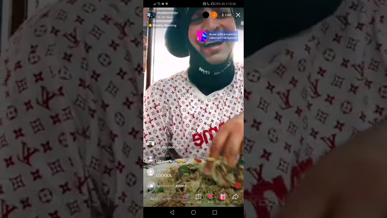 modeen part 1 the film crew huncho gives mo a new scooter & gang talk