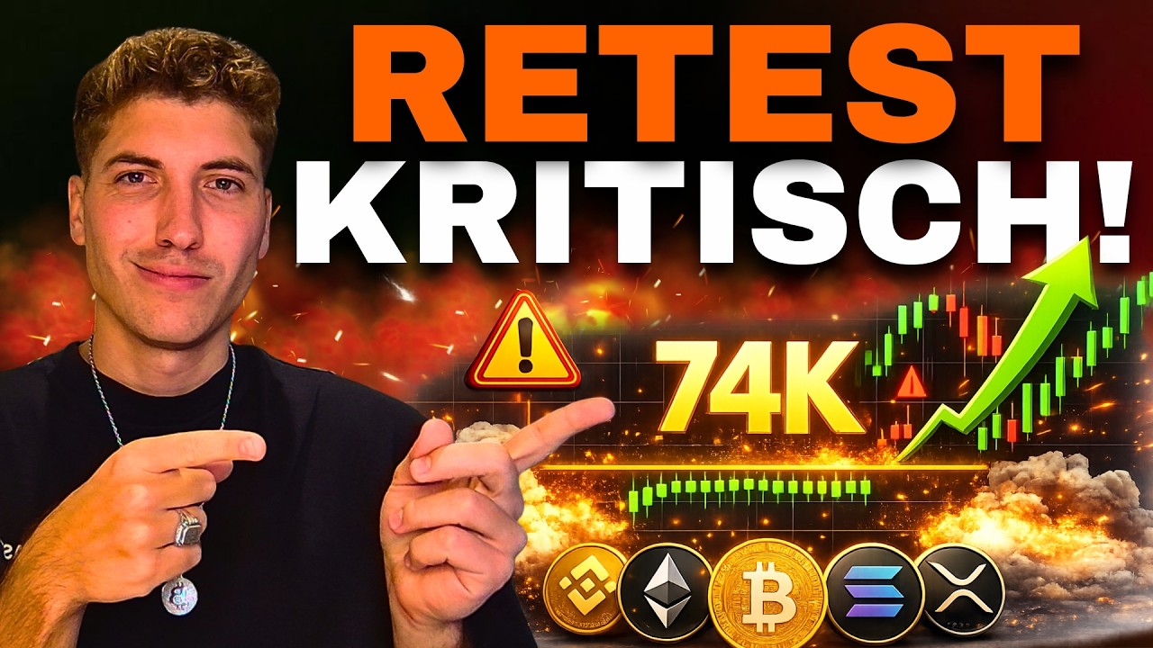 Bitcoin über 74K... HÄLT DAS JETZT?