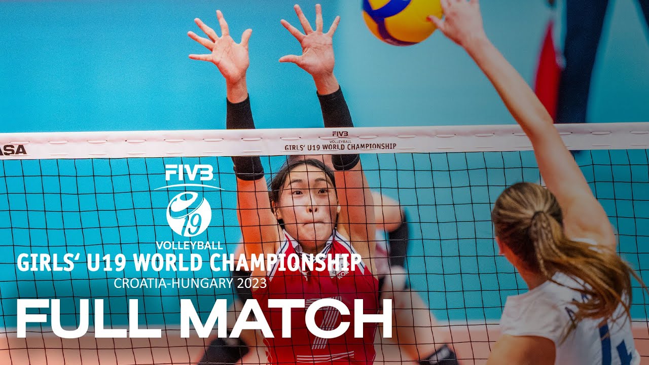 USA🇺🇸 vs. KOR🇰🇷 - Full Match | Girls' U19 World Championship | Pool D