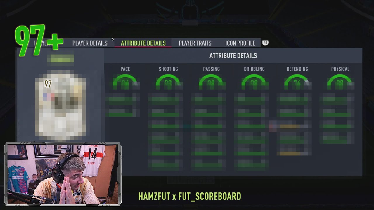 Danny Aarons reacts to Leaked 97+ Moments Icon