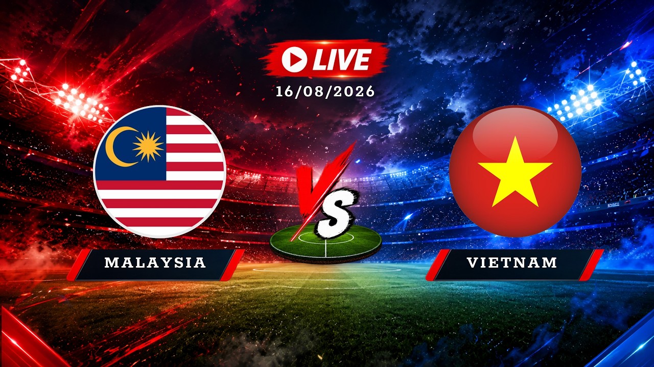 🔴 LIVE | MALAYSIA vs VIETNAM | MEN&rsquo;S FOOTBALL | ASIAN CUP | LIVE MATCH 16/08/2026