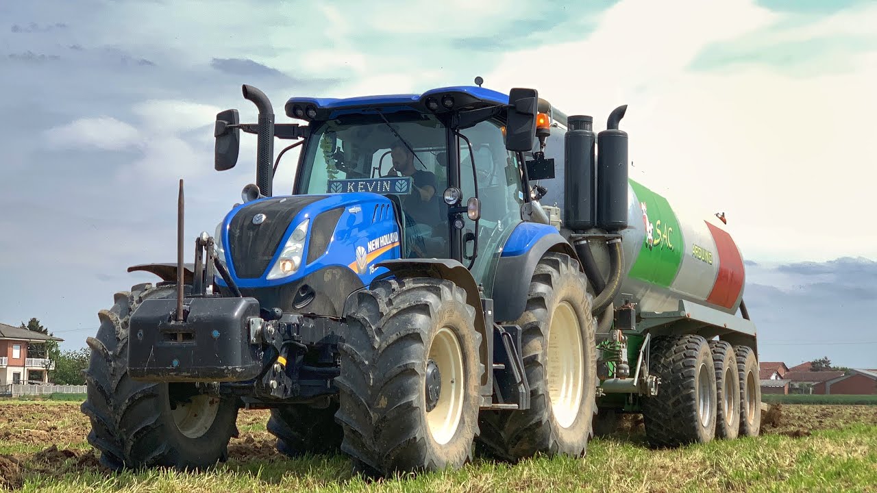 🔵🇮🇹New Holland t6.180 Auto Command + S.A.C. Arduino 3 assi con interratore 3 ancore🇮🇹🔵