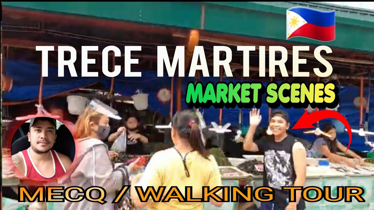 [4K] A Lovely Walk At Trece Martires Public Market Cavite Philippines🇵🇭 Walking Tour August 2021