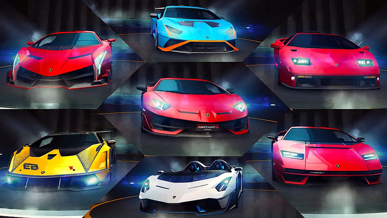ASPHALT 8×LAMBORGHINI TEAM RACES×butterfly⚡️Viesky