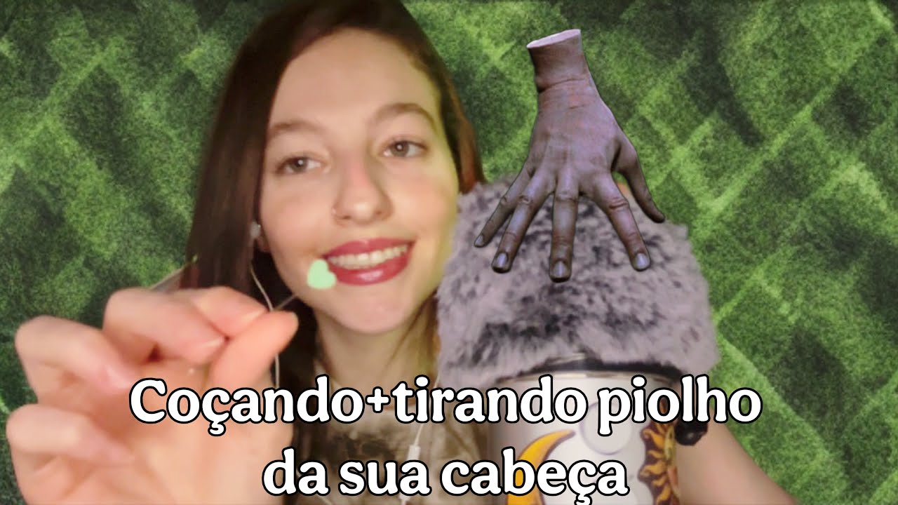 ASMR: Coçando e Tirando Piolho da sua Cabeça 