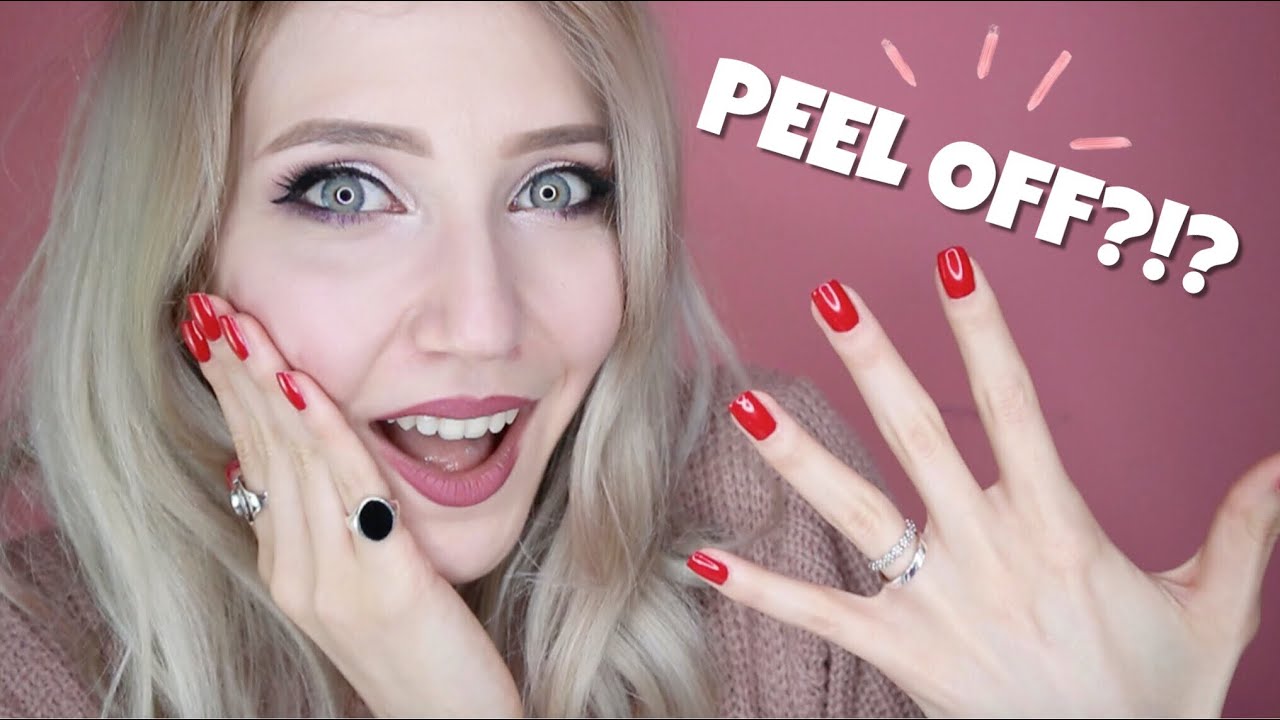 SMALTO SEMIPERMANENTE PEEL OFF?! SaraPinkBerry