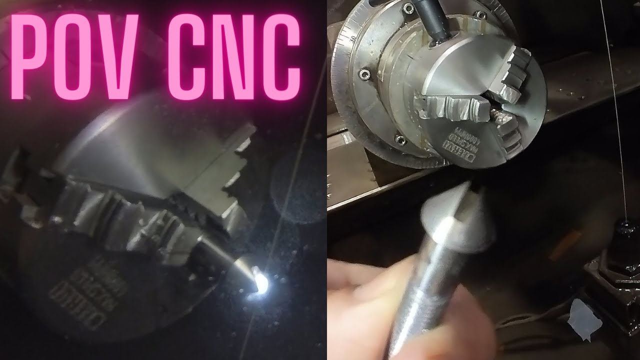 POV CNC Work with me Milling Project Working POV, Study with me, Productive