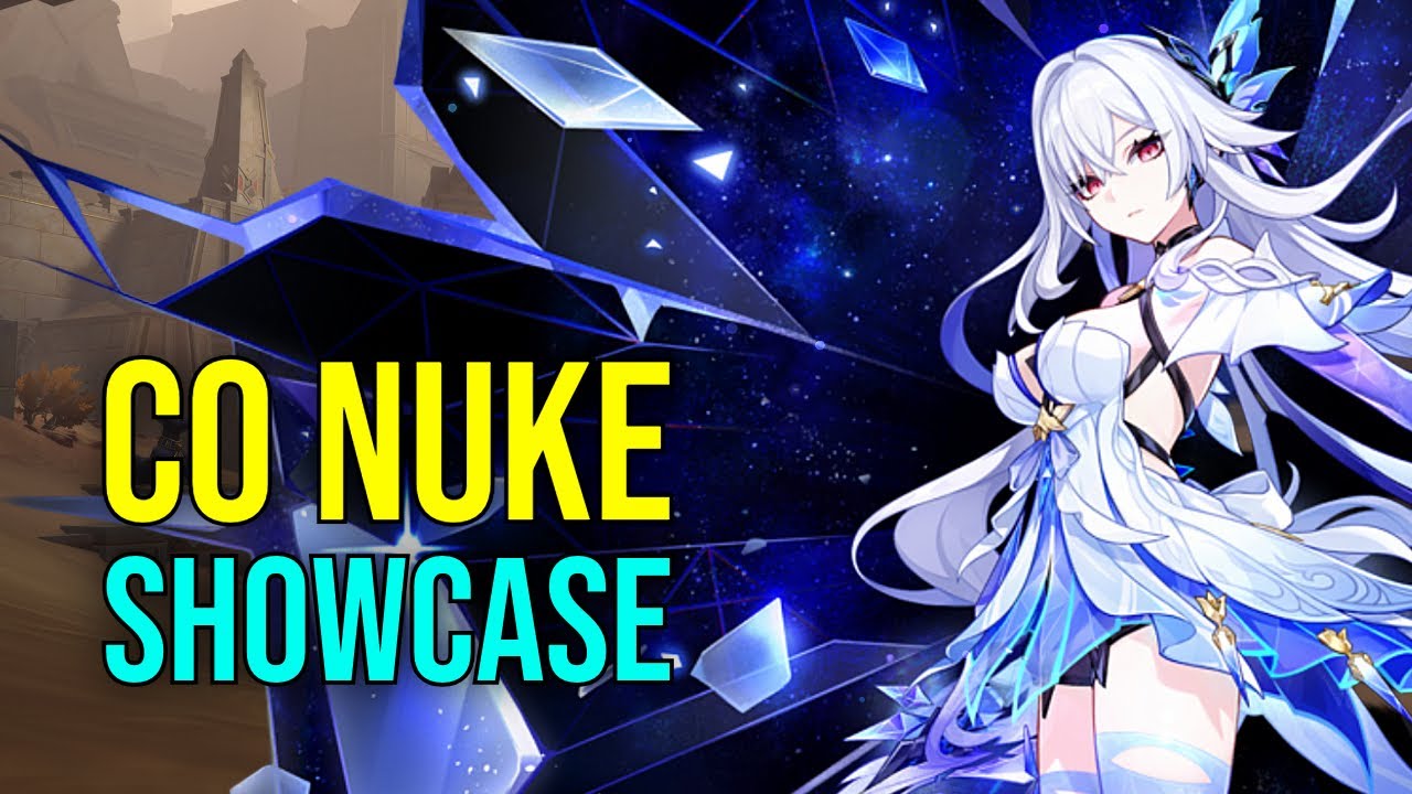 C0 SKIRK + Freeze Team BURST NUKE Primo Geovishap | Genshin Impact