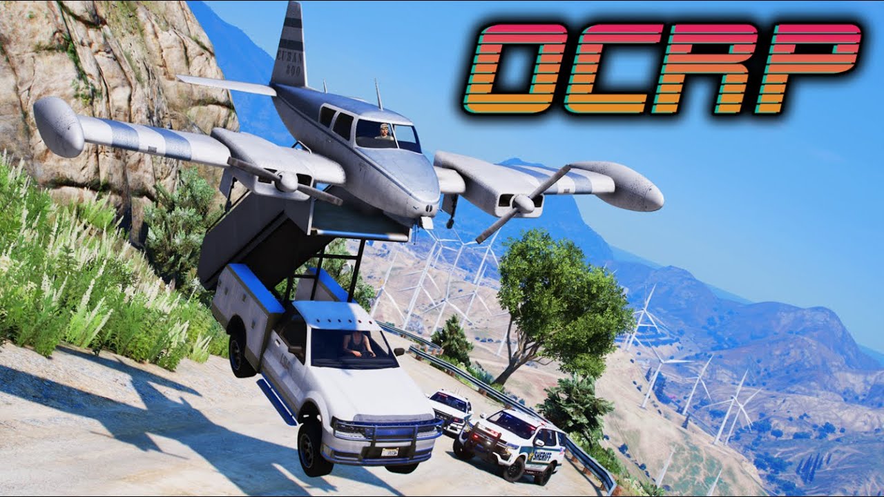 Симулятор полётов в GTA RP! | OCRP