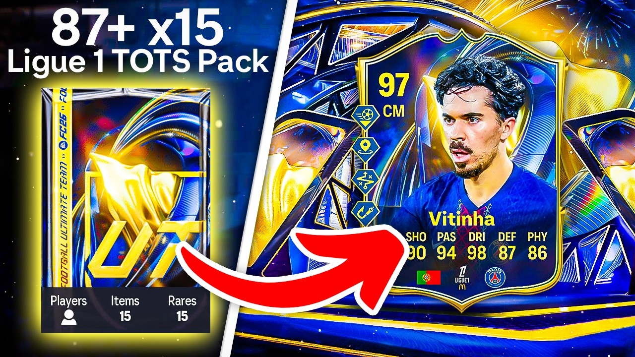 87+ x15 наборов TOTS 1-й лиги! 🚨 FC 26 Ultimate Team