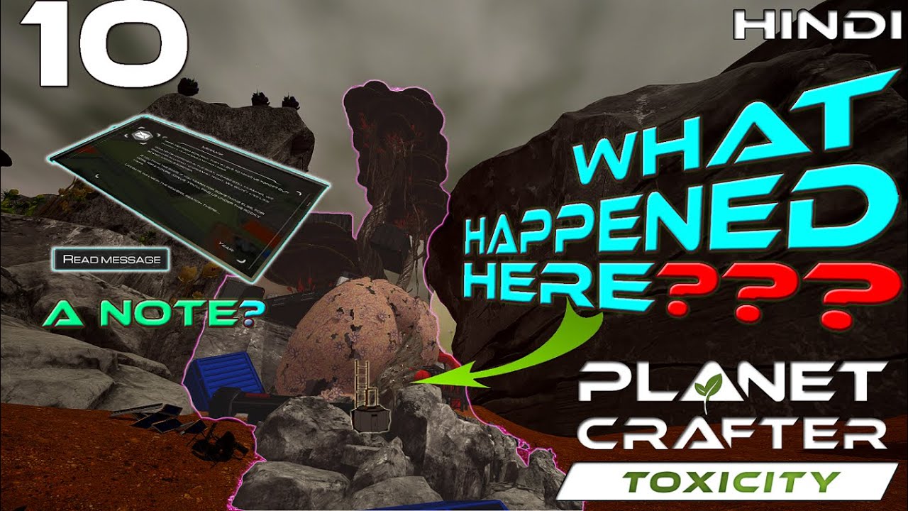 T10– I Found a Mysterious Hidden Bunker While Looting…  | The Planet Crafter Toxicity DLC