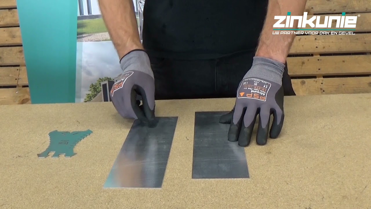 Zinkunie Instructievideo: Solderen van een vlakke soldeernaad