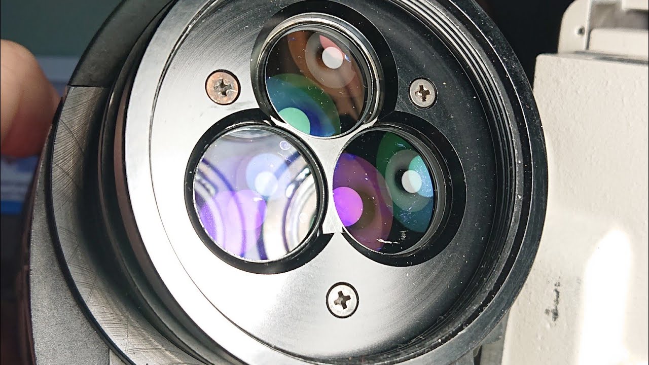 The leica MZ16 FA stereo microscope alignment evaluation and internal view