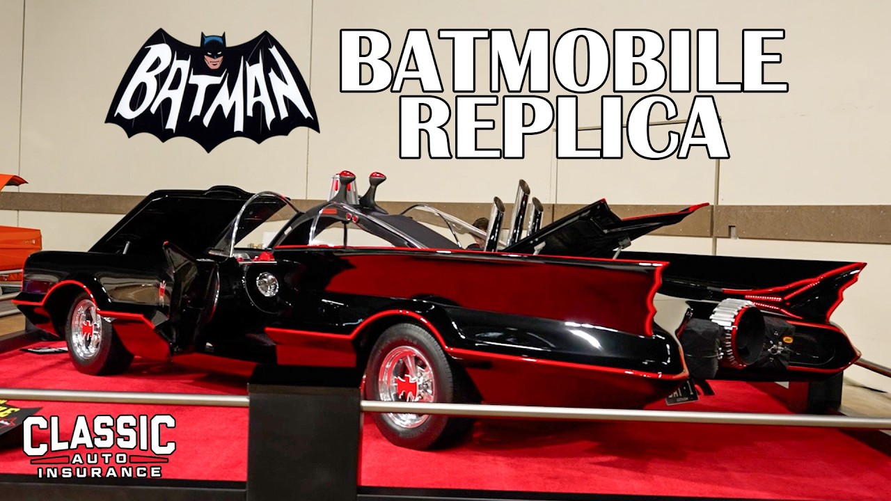 Building the Ultimate 1966 Batmobile! Custom Corvette Powered Batmobile