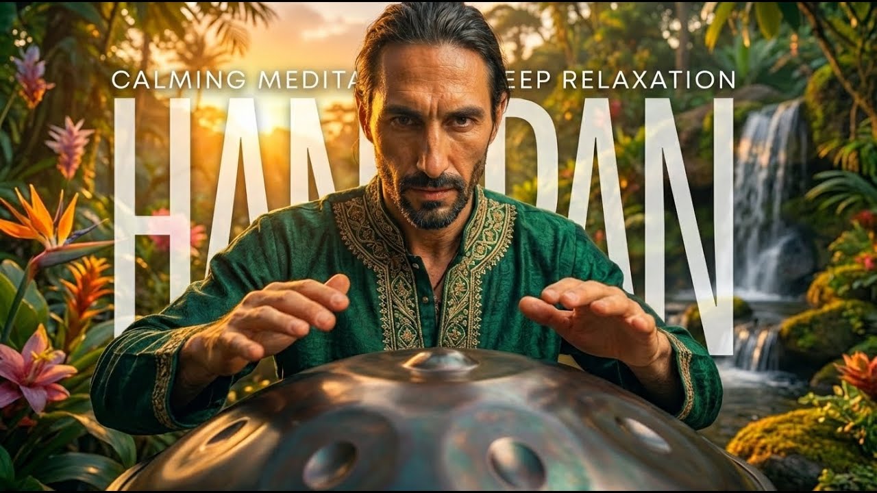 Calming Handpan Music for Meditation and Stress Relief