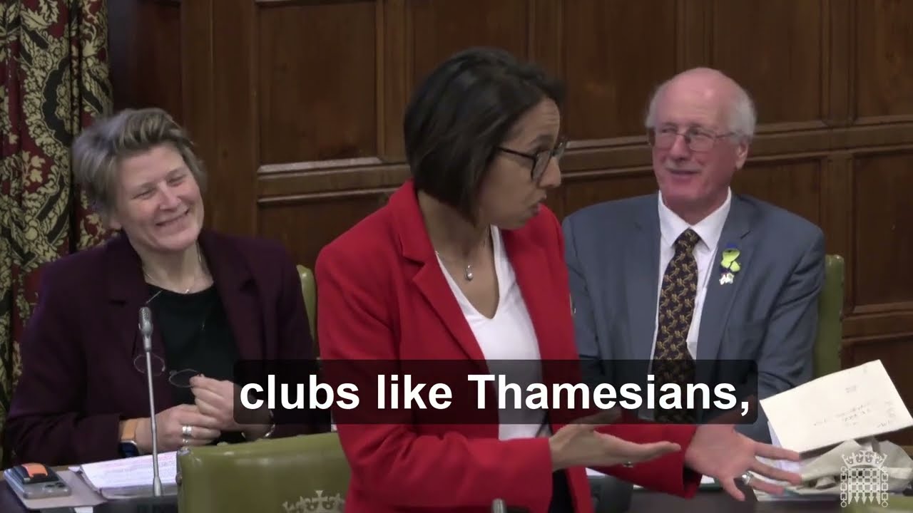 Munira asks about rugby and playing fields space in Westminster Hall