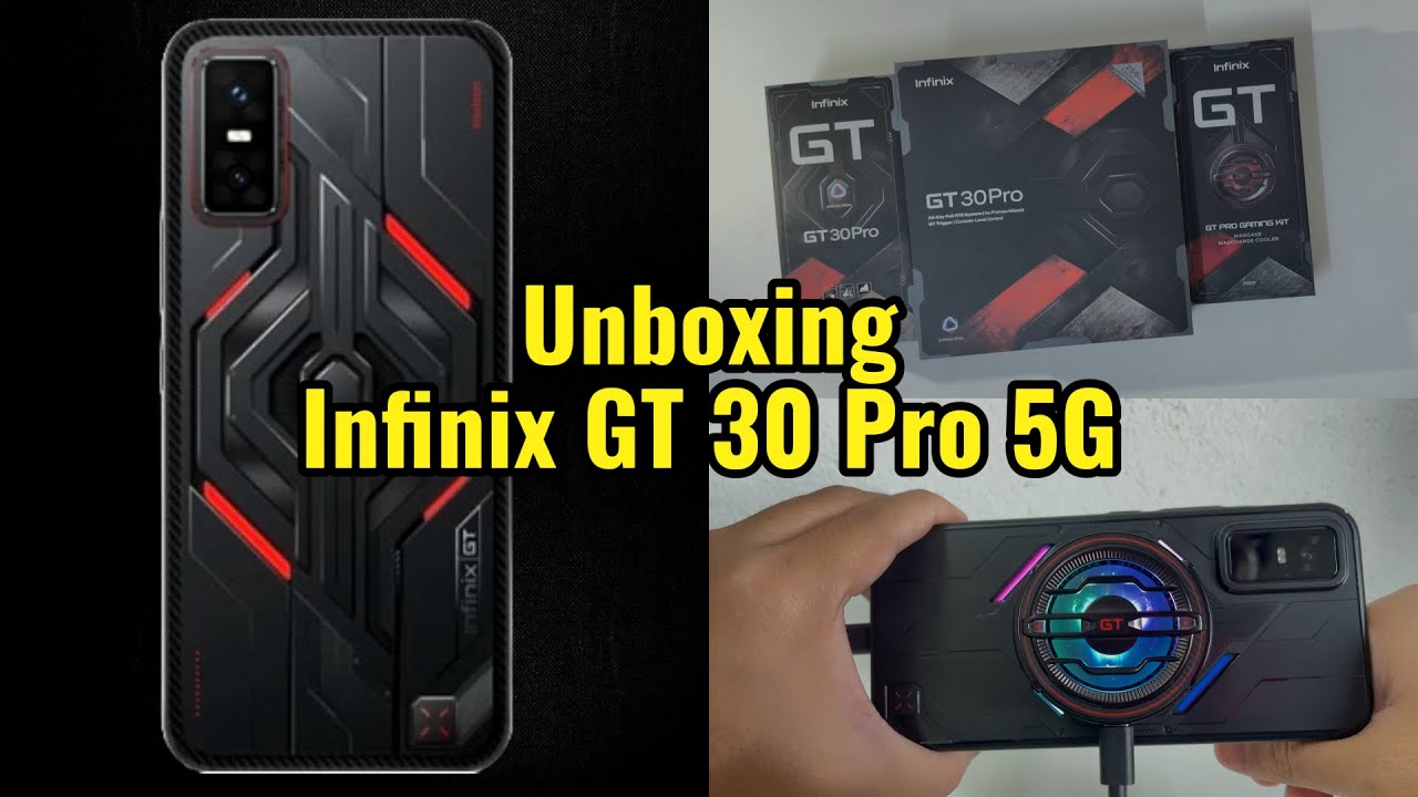 Unboxing Infinix GT 30 Pro 5G✨| Gaming Phone 2025 | Test Mobile Legends Fanny Brawl 🔥